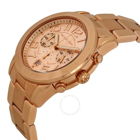 michael kors rose gold watch mk5727|Michael Kors Mercer Chronograph Rose Gold.